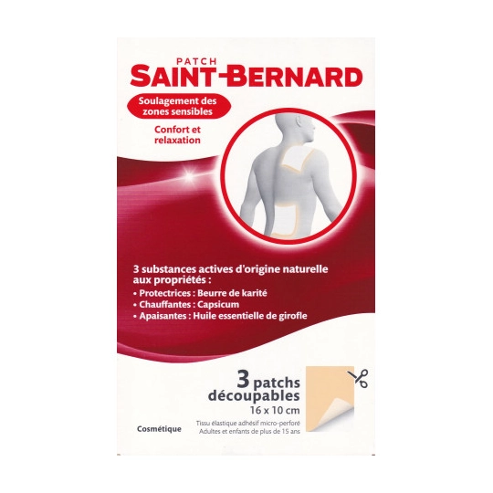 ST BERNARD PATCH X3