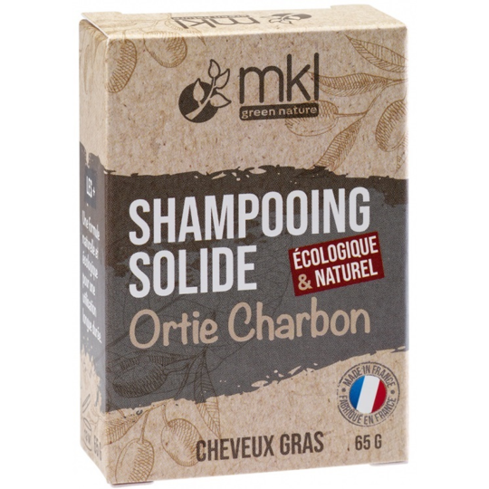 MKL SHA SOLIDE ORTIE/CHARBON 65G