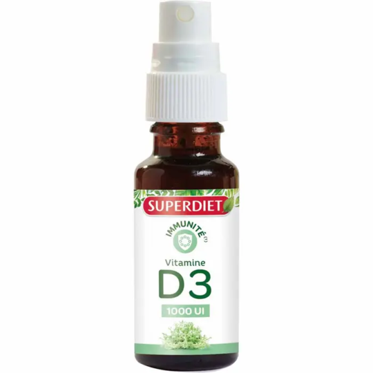 SUPERDIET VIT D3 SPR BUCC 20ML
