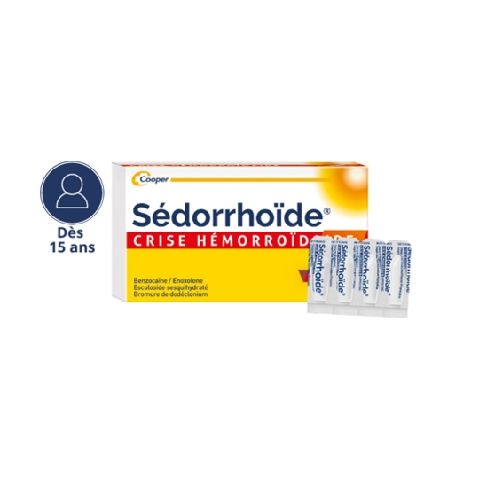 SEDORRHOIDE CRISE HEMORR SUP 8