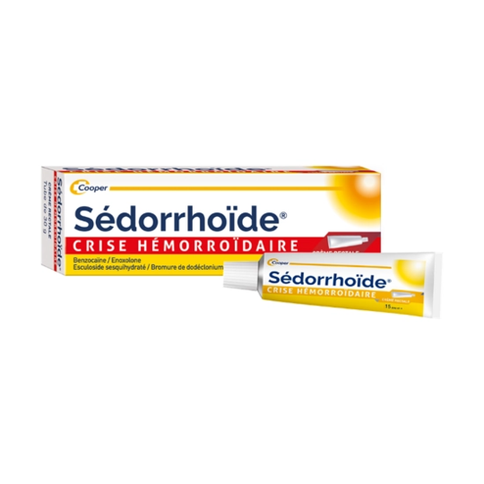 SEDORRHOIDE CRISE HEMORR CR TUB30G