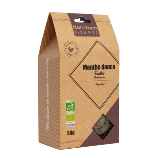 NAT&FORM TIS MENTHE DOUCE BIO 30G