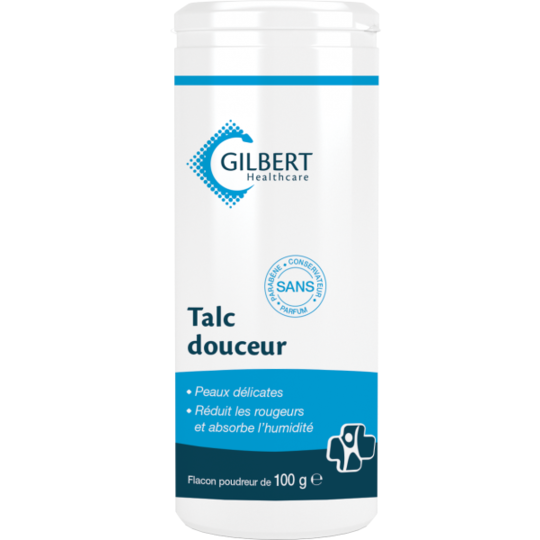 TALC GILBERT PDREUSE 100G
