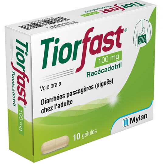 TIORFAST 100MG GELULE 10