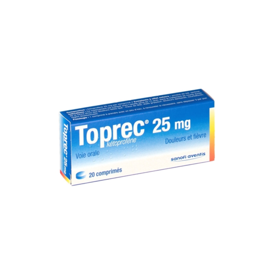 TOPREC 25MG CPR 20