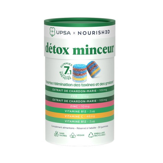 UPSA NOURISH DETOX 7EN1 GUMMIE 30