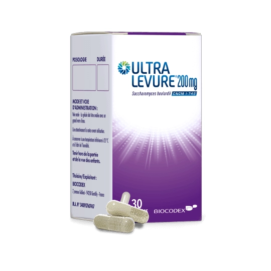 ULTRA LEVURE 200MG FL GELULE 30