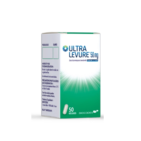 ULTRA LEVURE 50MG GELULE 50