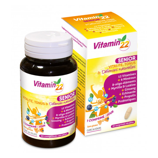 VITAMIN'22 SENIOR CPR 30