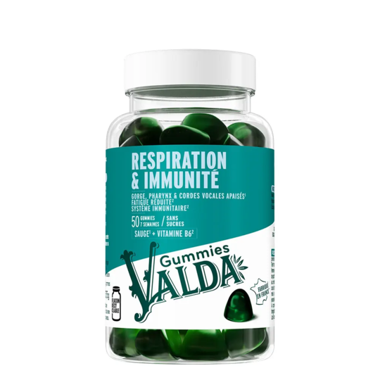 VALDA GUMMIES RESPIR & IMMUN 50