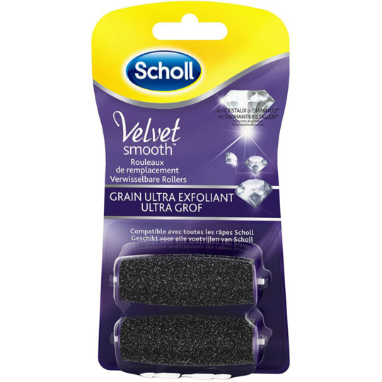 SCHOLL RECH VELV SMOOTH ULT EXFOL2
