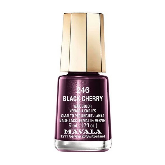 MAVALA VERNIS ONGL BLACK CHERRY246