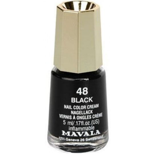 MAVALA VERNIS ONGL BLACK 048