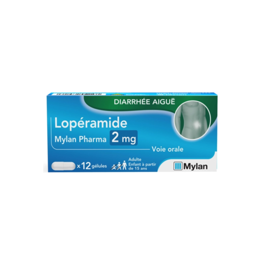 LOPERAMIDE 2MG VTS CONS GELULE 12