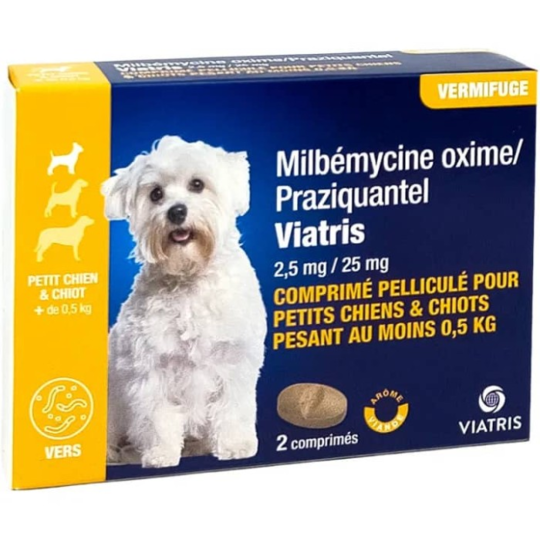 VIATRIS MILBEMYC/PRAZIQ PT CH CPR2