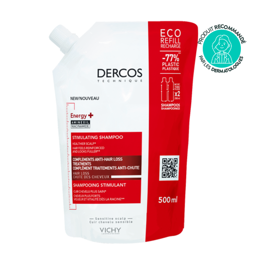 Vichy Dercos Shampooing Energisant Ecorecharge 400ml