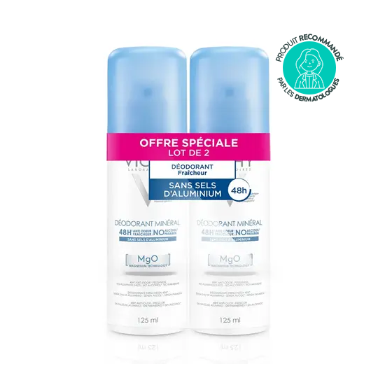 VICHY DEO S/ALU MIN 48H SPR125MLX2