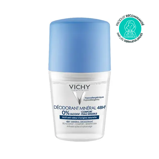 VICHY DEO S/ALU MIN 48H BILLE 50ML