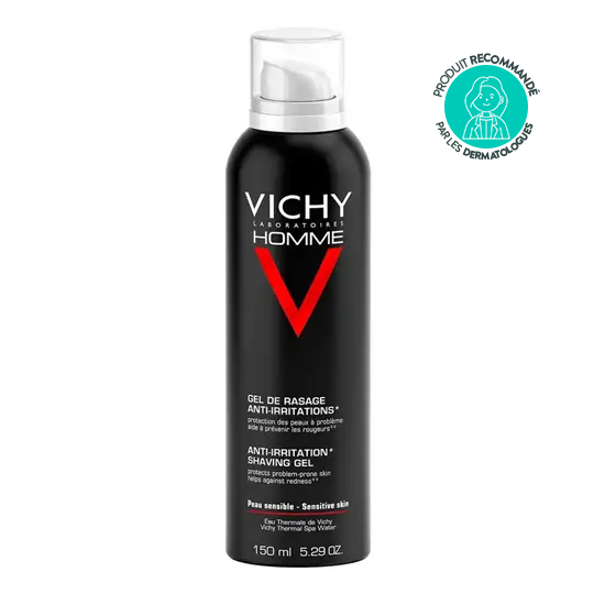 Vichy Homme Gel De Rasage Antiirritations 150ml