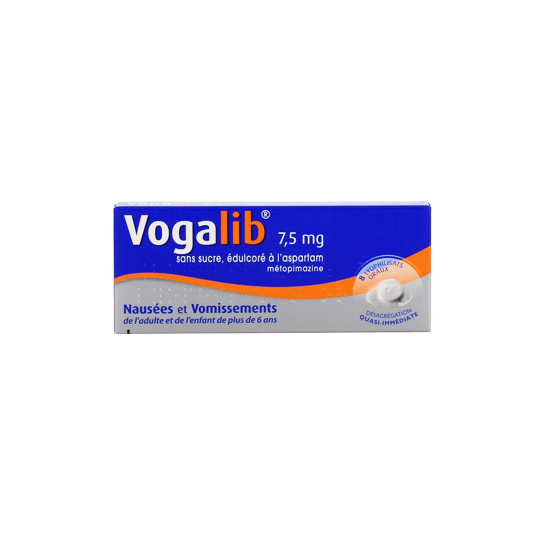 VOGALIB 7,5MG LYOPHILISAT S/S 8