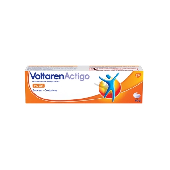 VOLTARENACTIGO 1% GEL TUB 100G