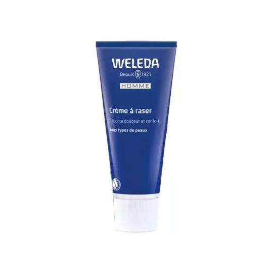 Weleda Soins Hommes Crème à Raser Adoucissante, 75ml