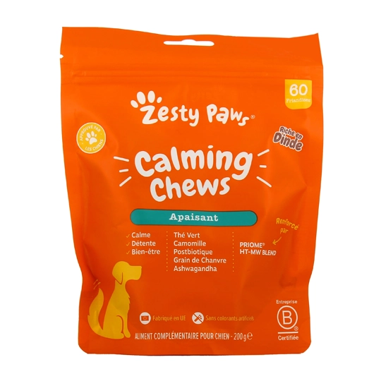 ZESTY PAWS CALMING CHEWS 90