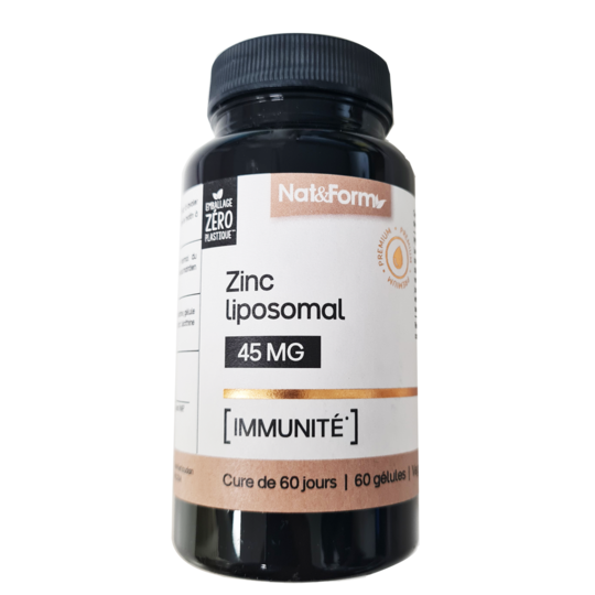 NAT&FORM ZINC LIPOSOMALE GELUL60