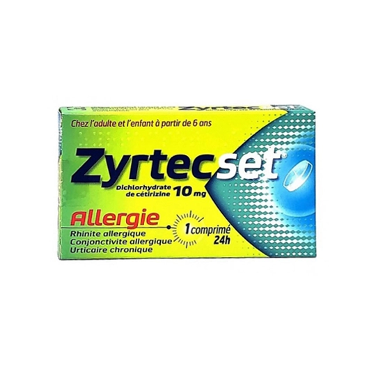 ZYRTECSET 10MG CPR SECABLE 7