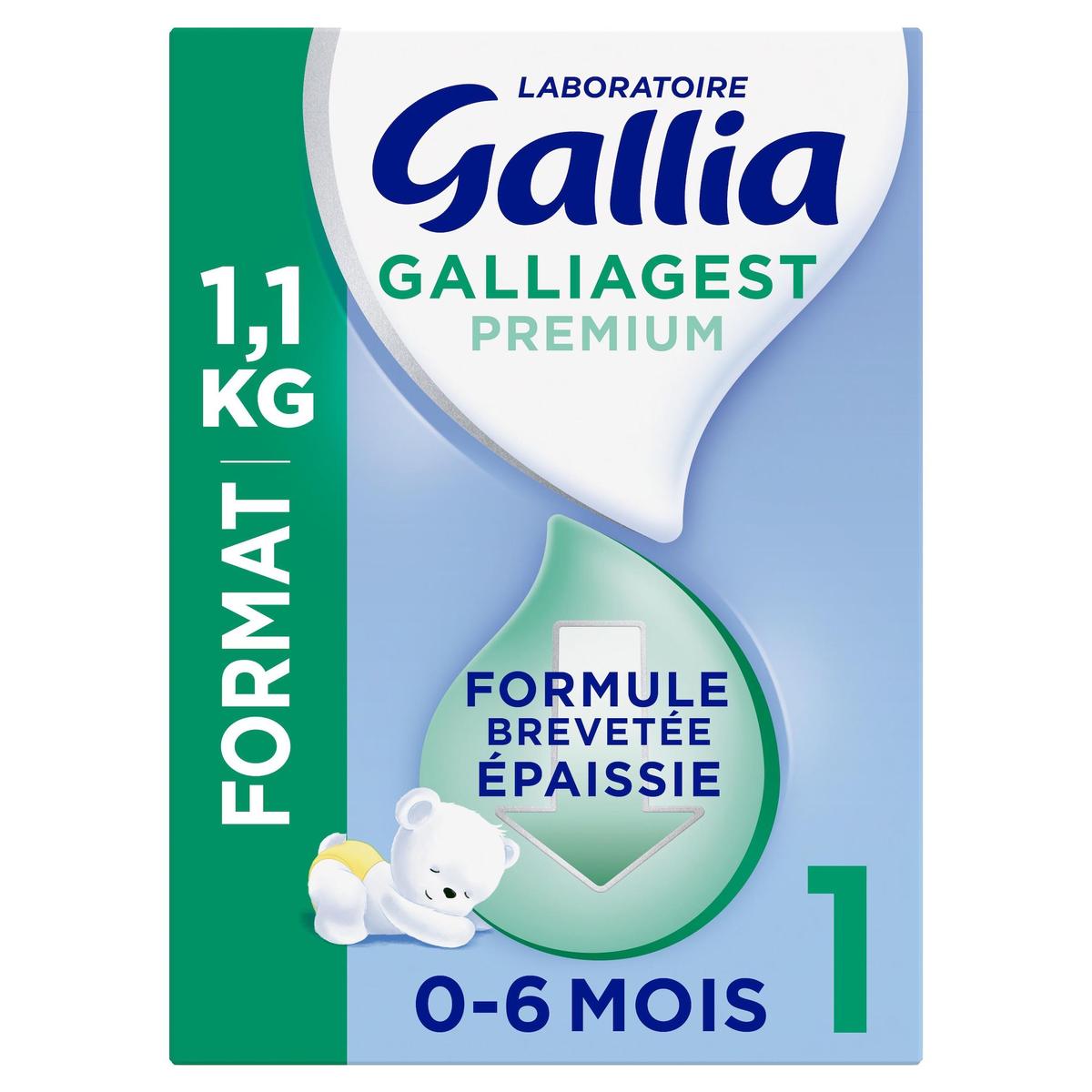 GALLIAGEST PREMIUM 1 LAIT PDR1,1KG