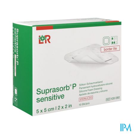 SUPRASORB P SENS BORD LIT 5X5 10