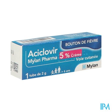 Aciclovir Viatris Pharma 5% Creme 2g