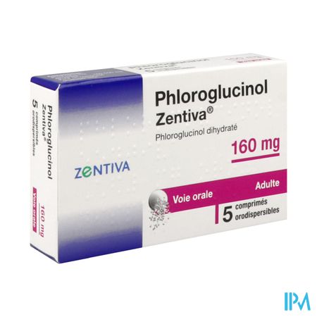 PHLOROGLUCINOL 160MG ZTV CPR ORO 5