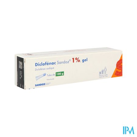 DICLOFENAC 1% SDZ GEL TUB 100G