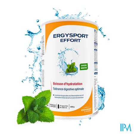 ERGYSPORT EFFORT BOISS MENTHE 450G