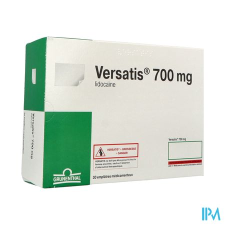 Versatis 700mg Emplatre Medicamenteux En Sachet 30 — Pharmacie Européenne 24/24 by Nexum