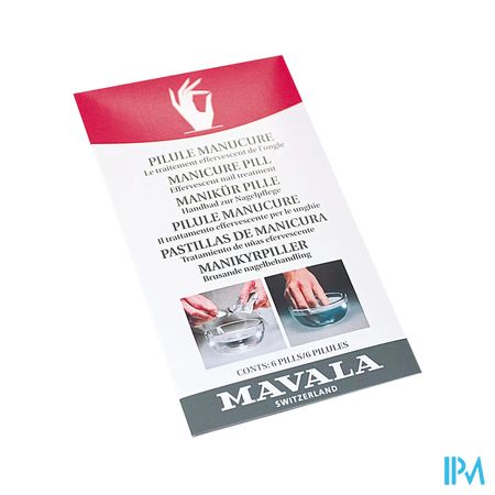MAVALA PILULE EFFERV MANUCURE X6