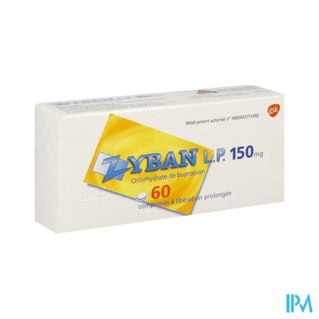 Zyban Lp 150mg Comprime A Liberation Prolongee 60