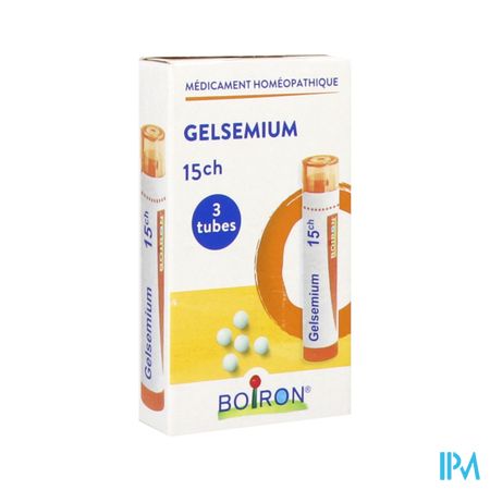 Boiron Gelsemium Semp. 15ch Granules 4g X3