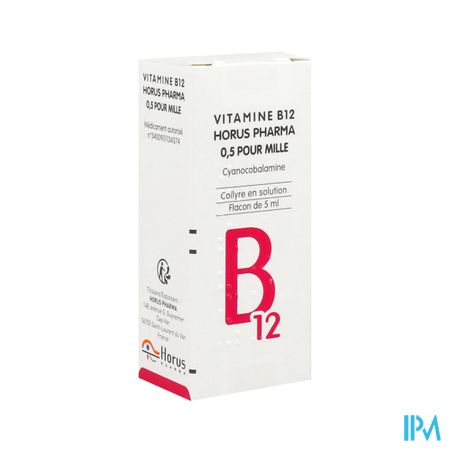 VIT B12 0,05% HORUS COL 5ML