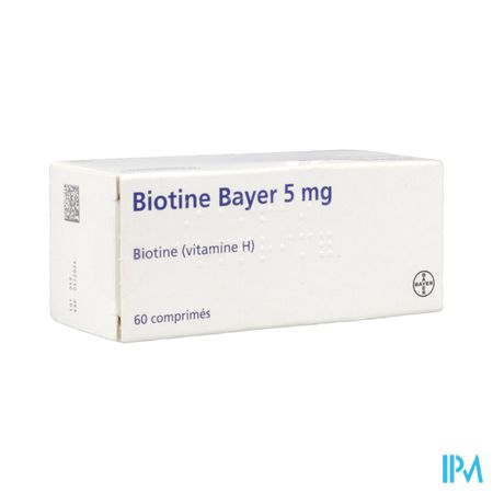 Biotine Bayer 5mg Comprime 60