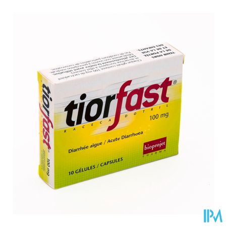 TIORFAST 100MG GELULE 10