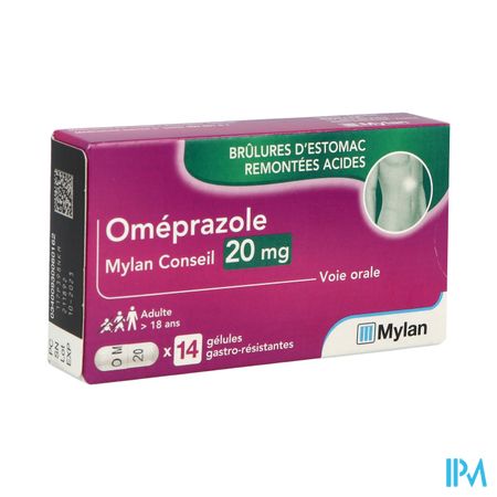 OMEPRAZOLE 20MG VTS CONS GEL 14