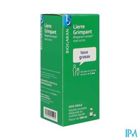LIERRE GRIMPANT BIOG SOL BUV 100ML