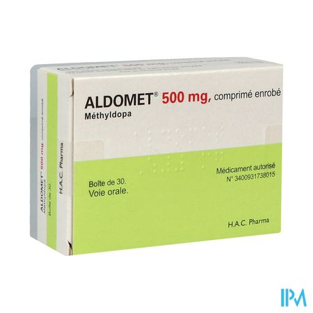 Aldomet 500mg Comprime 30 — Pharmacie Européenne 24/24 by Nexum