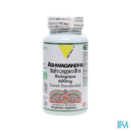 VIT ALL+ ASHWAGAND600MG EX/STD 60