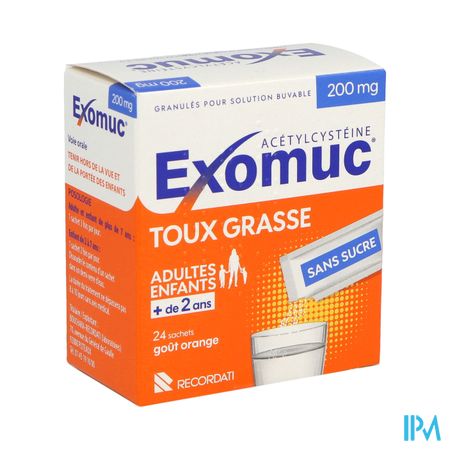 EXOMUC 200MG SACHET 24