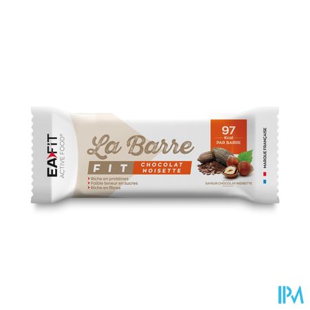 Eafit La Barre Fit Vegan Chocolat Noisette 28g