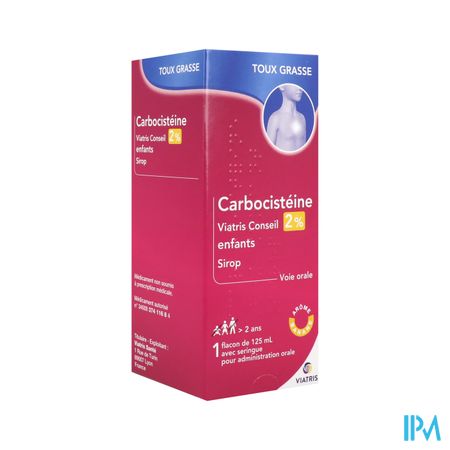 CARBOCISTEINE 2% ENF MYL SP 125ML