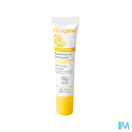 Florame Nutrition Baume Levres Nourrissant Bio 15ml